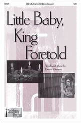 Little Baby, King Foretold SATB choral sheet music cover